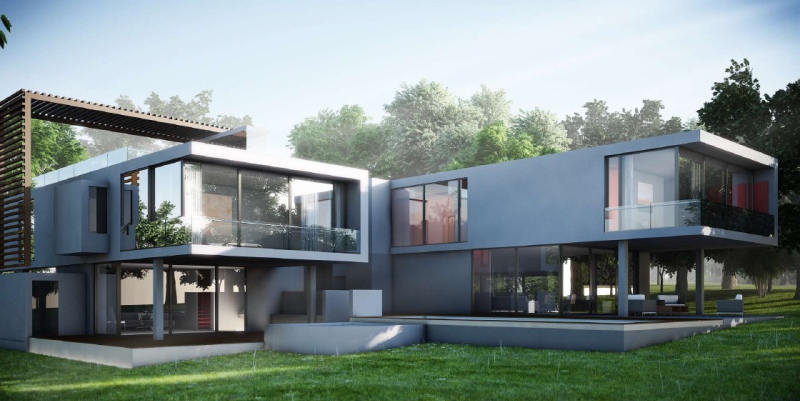 A proposed house at Vipingo Ridge in Kilifi designed by South African architects, Boggetmann