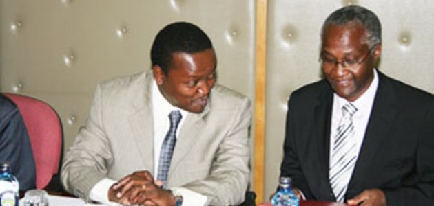 Triad directors, Charles Ndung'u (L) and James Gitoho (R)